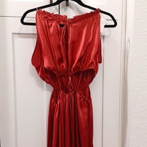 Zara cut out midi dress